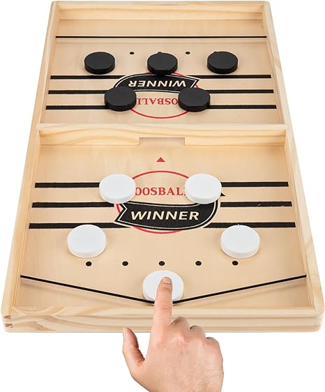 Large Sling Puck Game, Foosball Winner Board Game