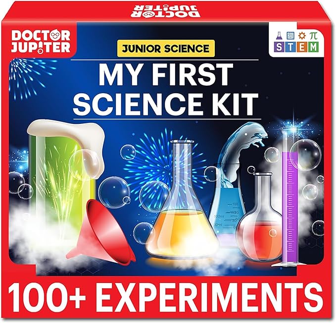 Doctor Jupiter Toy Science Kit for Boys & Girls Ages 4-5-6-7-8| Gifts for 4+ Year Kids| Learning & Education Toys