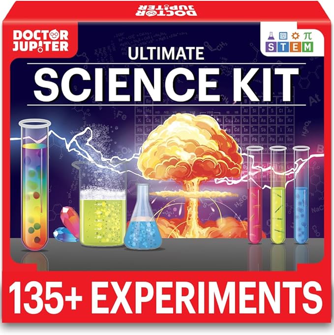 Doctor Jupiter Toy Science Kit for Boys & Girls Ages 7-14